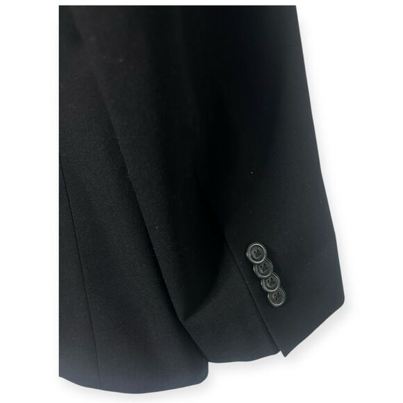 Ben Sherman Blazer Mens 42R Black Tailored Classic Fit Stretch Two-Button Jacket - Picture 4 of 6